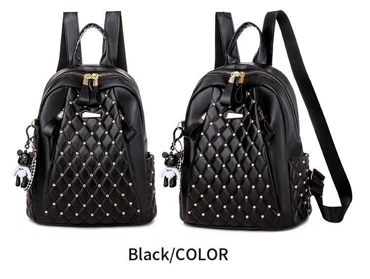 Large Soft Leather Backpack