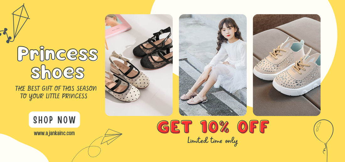 Princess shoes the best gift of this season to your little princess