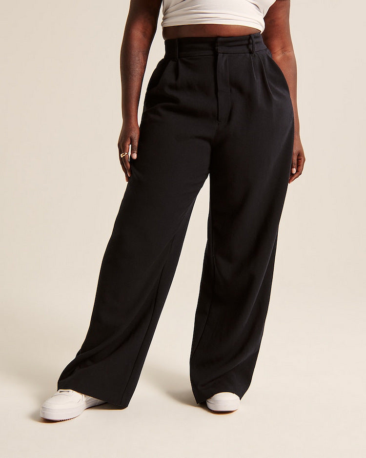 Women's High Waisted Trousers