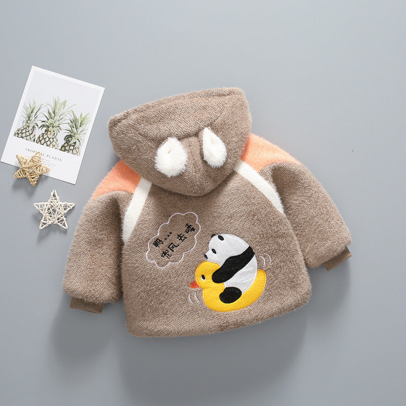 Warm Velvet Padded Jacket