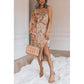 Women's One Shoulder Split Dress