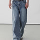 Men's Retro Personality Washed Jeans
