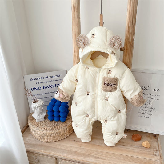 Baby Velvet Padded Coat