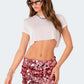 Women's Sequin Mini Skirt