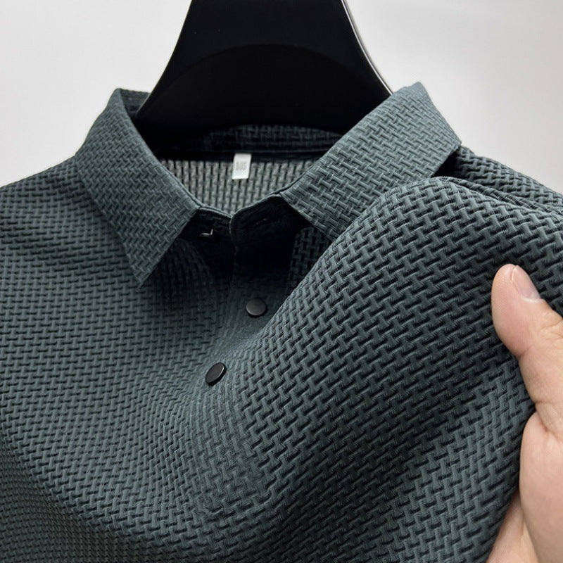 Mesh Ice Silk Shirt | Ajanka Inc.