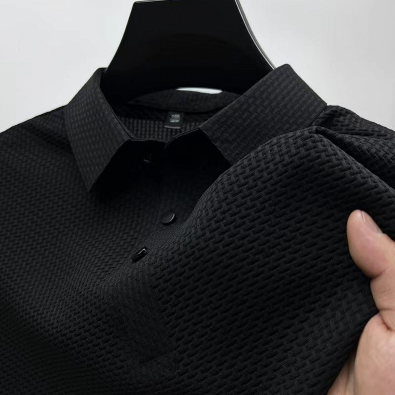 Mesh Ice Silk Shirt | Ajanka Inc.