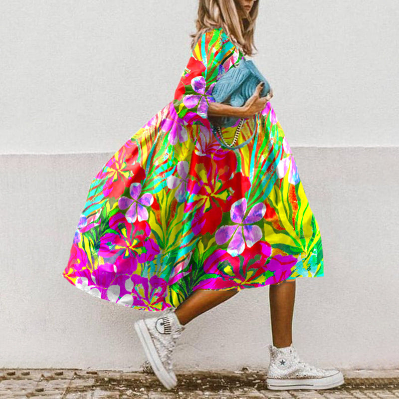 Women's Loose Boho Dress