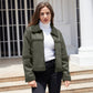 Women's Suede Fleece Jacket