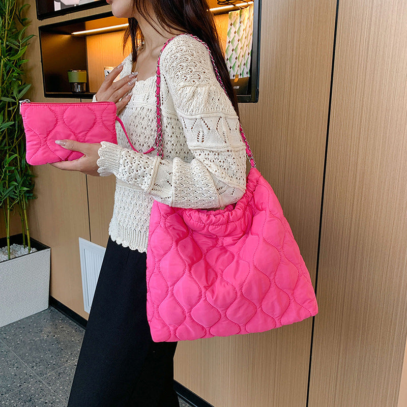Trendy Puffer Handbag