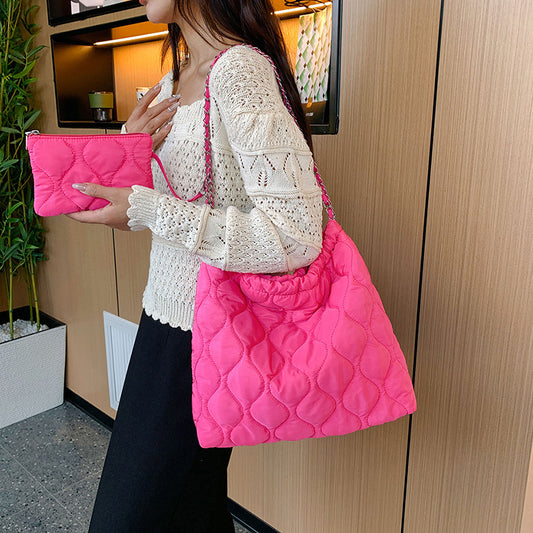 Trendy Puffer Handbag