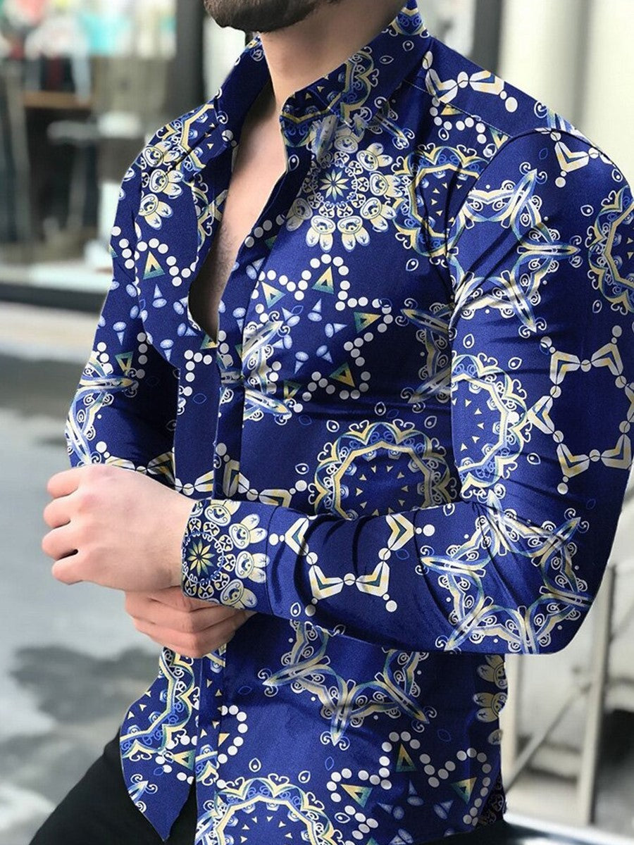 Men's Long Sleeved Sports Shirts