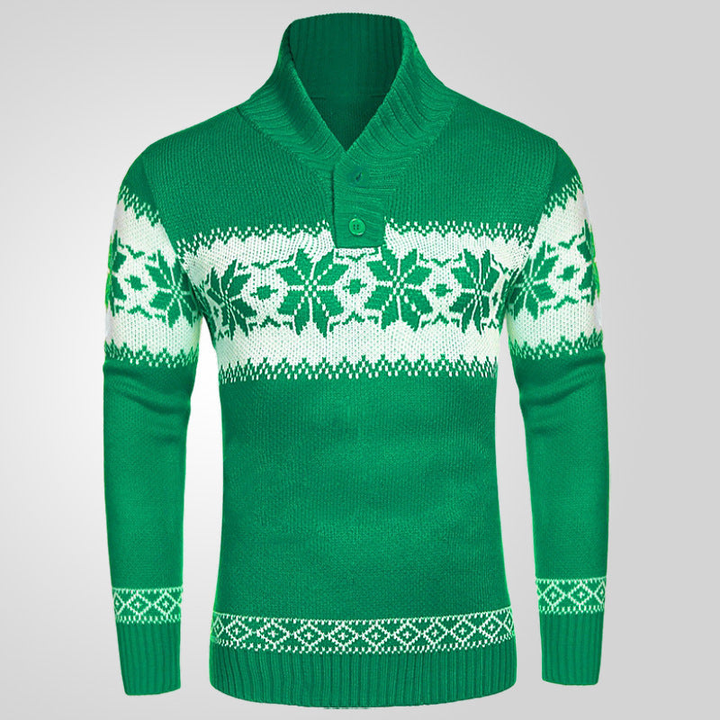 Men's Jacquard Sweater