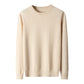 Men's Round Neck Pure Cashmere Sweater
