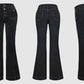 Ladies Bell Bottom Stretch Jeans