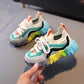 Colorful Breathable Woven Toddler Sneakers