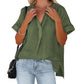 Women Short Sleeve Pullover Shirt