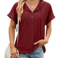 Hooded Button T-shirt