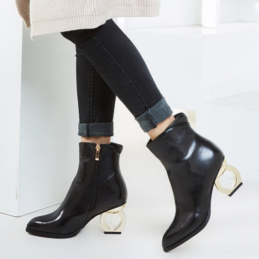 Elegant Ladies Short Boots