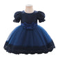 Baby Girl's Embroidered Bow Dress
