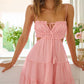 Women's Backless Swing Dress