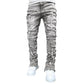 Men's Stacked fitted Jeans