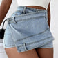 Y2K Street Vintage Denim Shorts