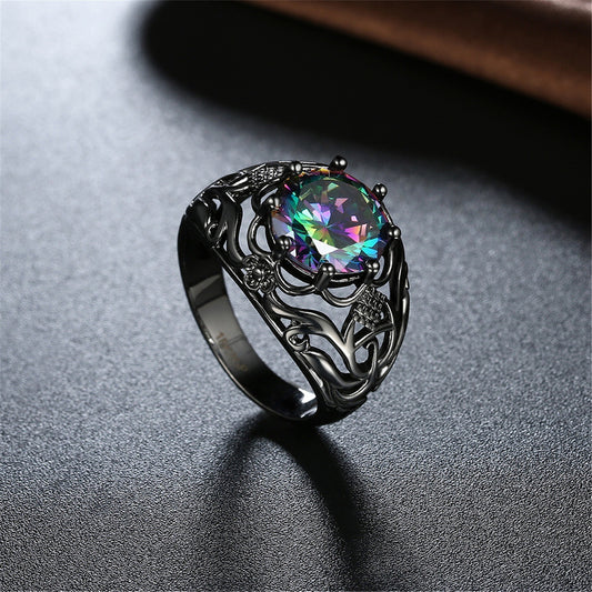 Zircon Hollow Ring