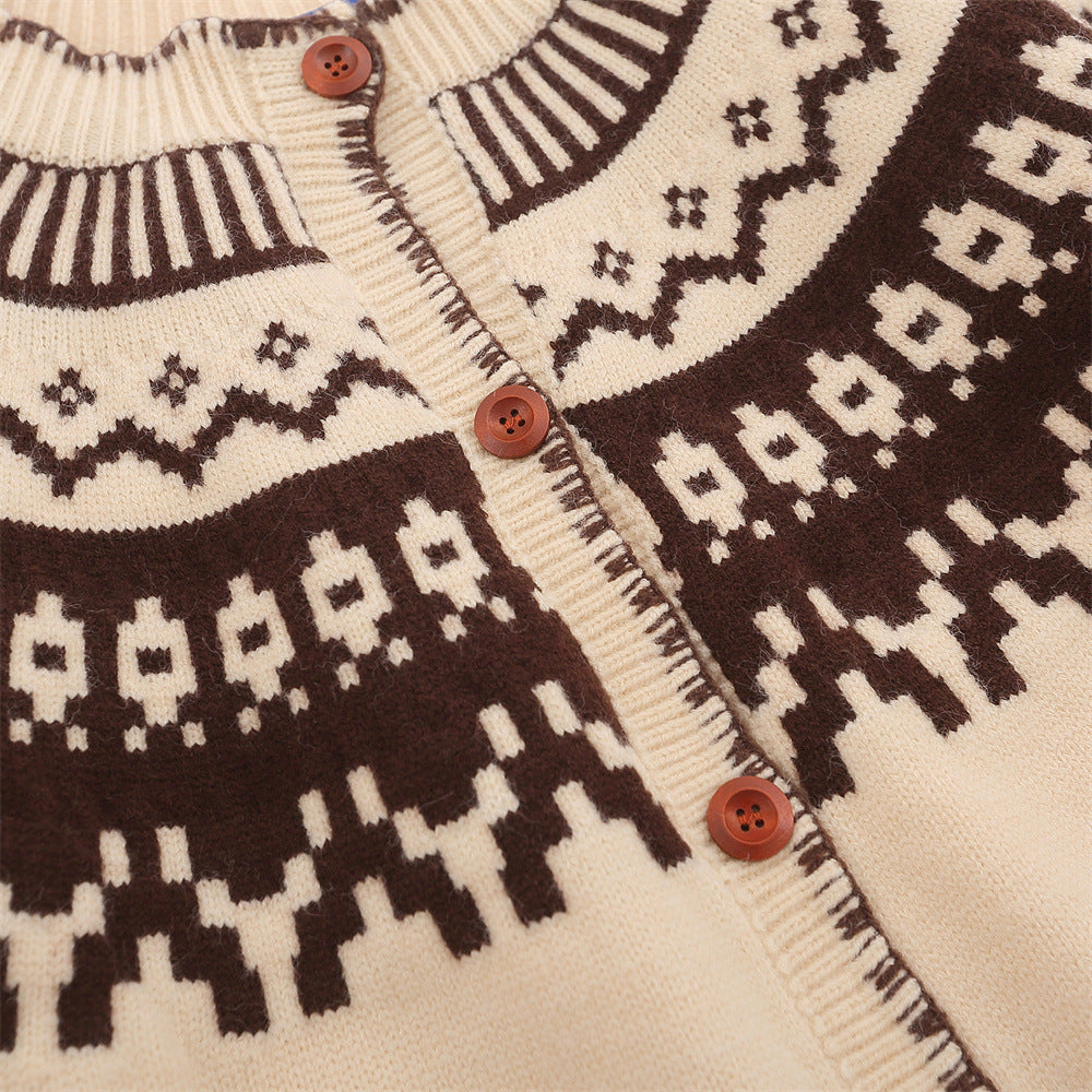 Unisex Argyle Sweater