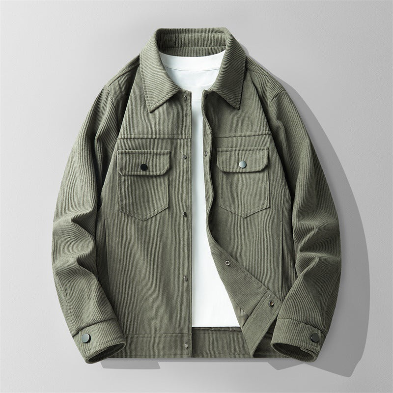 Loose Leisure All-Matching Workwear Jacket For Men