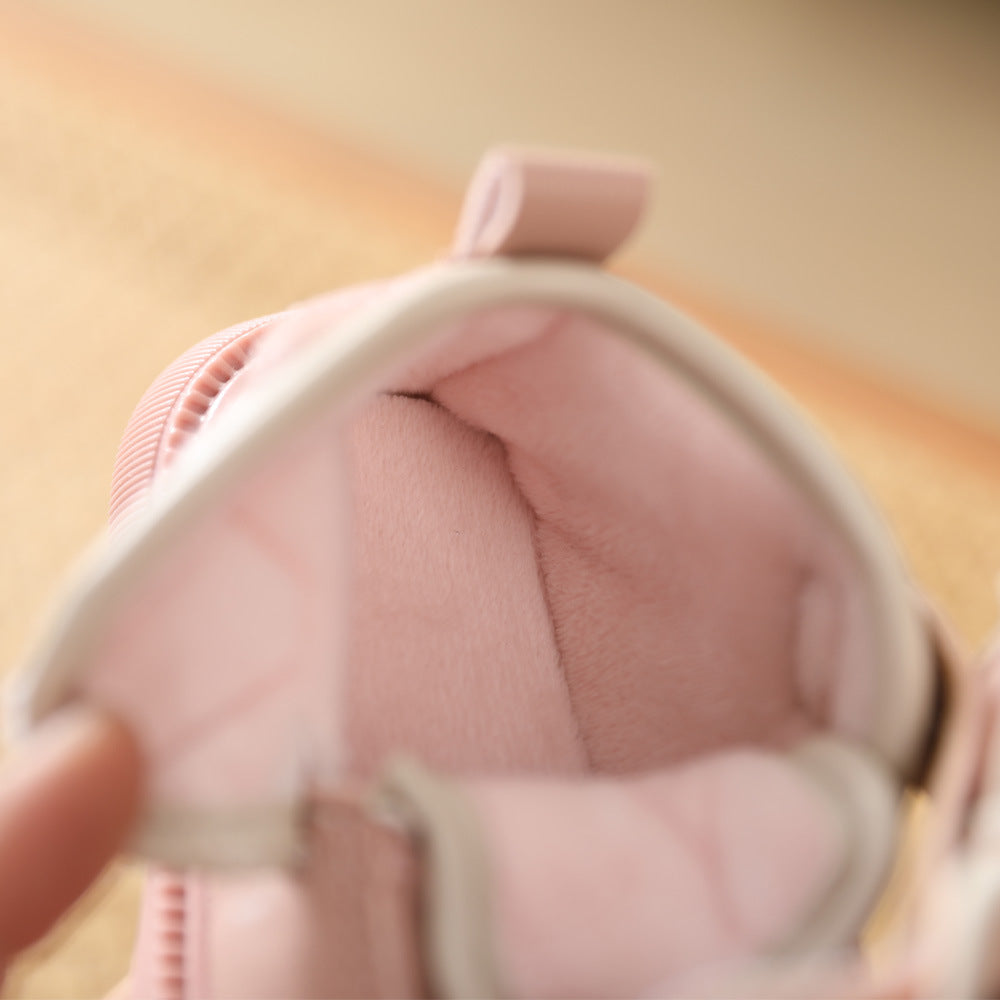 Baby Girl's Cotton Bow Shoes
