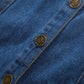 Irregular Denim Tunic