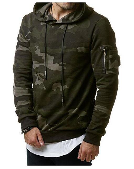 Men Camouflage Hoodie