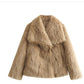 Women's Plush Coat