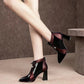 Women's Zippered Boots