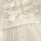 Embroidered Mesh Dress | Ajanka Inc.