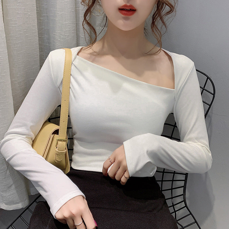 Women's Inclined Neck Blouse