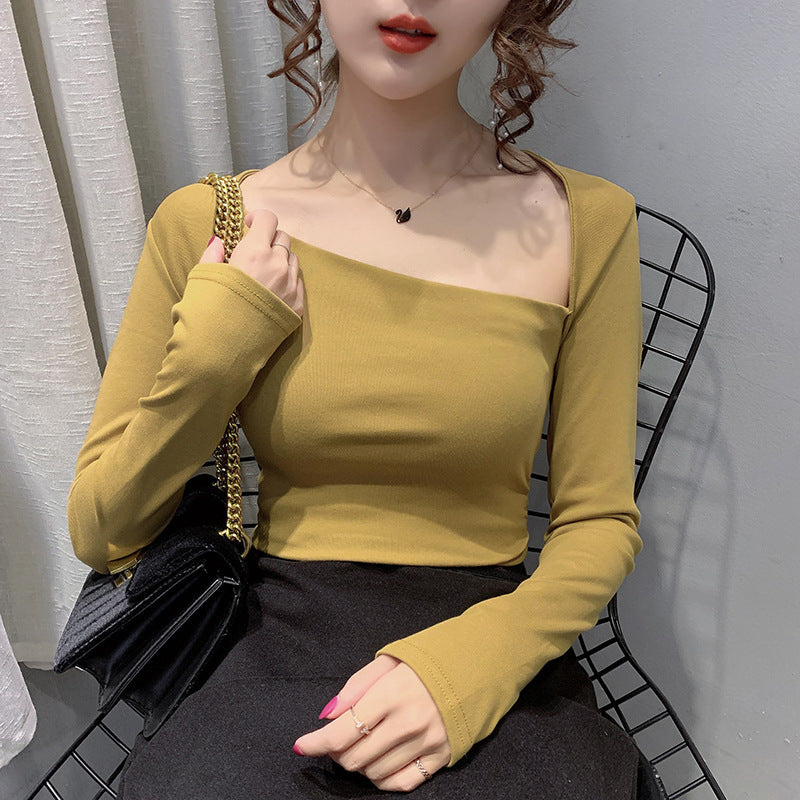 Women's Inclined Neck Blouse