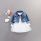 Baby Girl's Denim 2 Pc