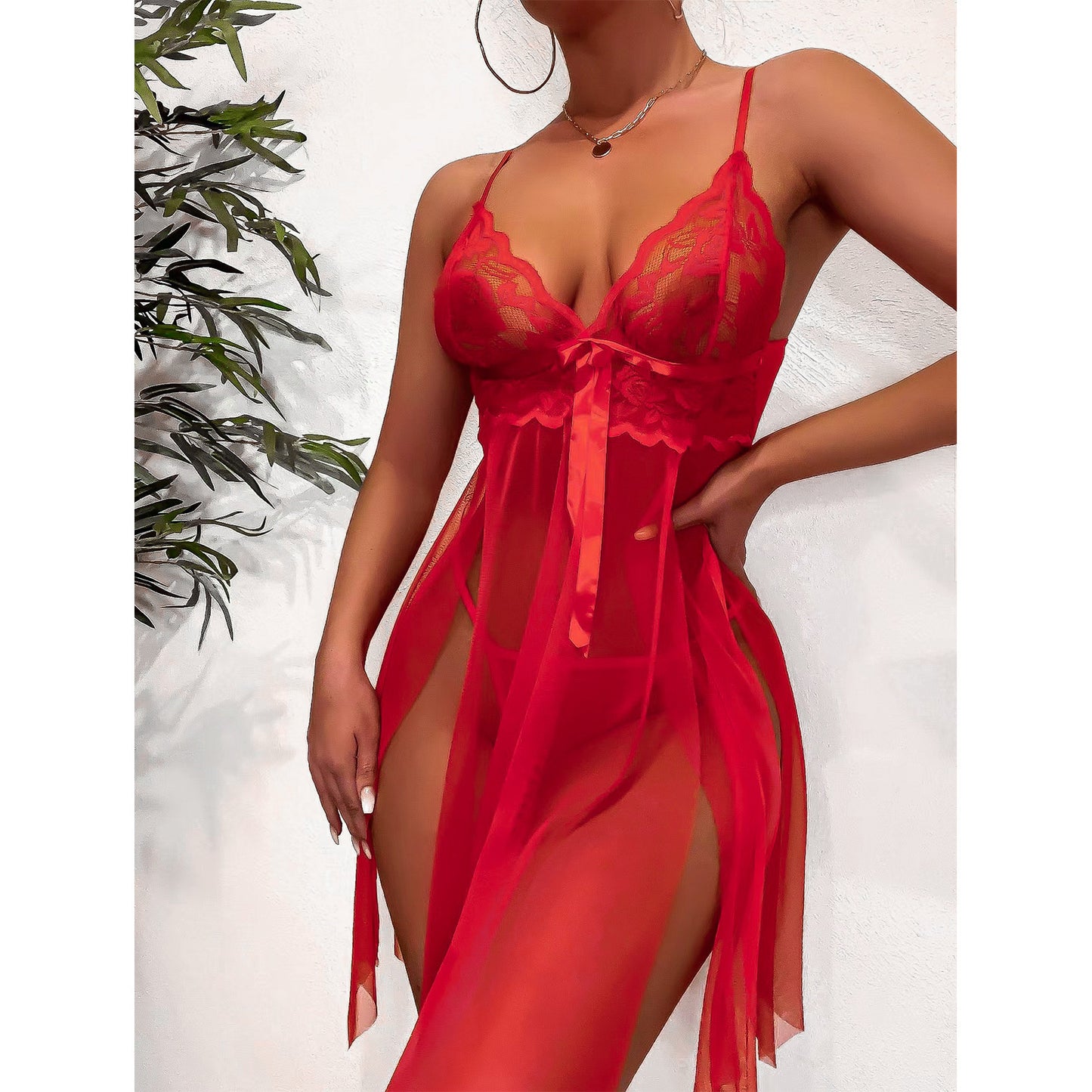 Women's Lace 2 Pcs Lingerie