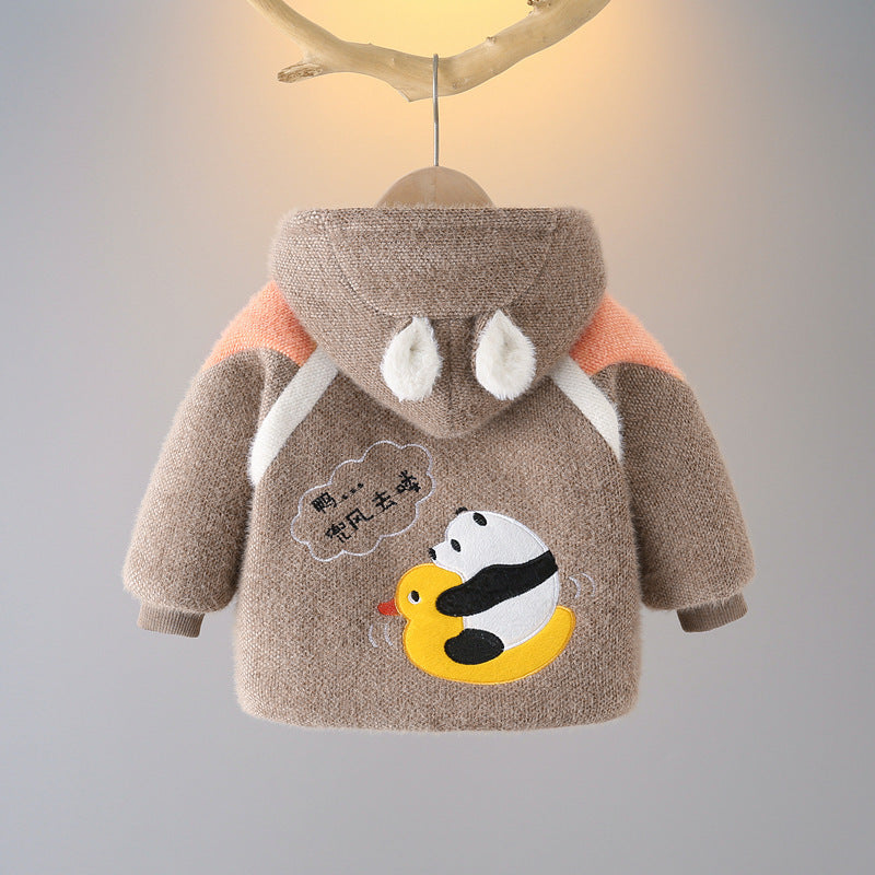 Warm Velvet Padded Jacket