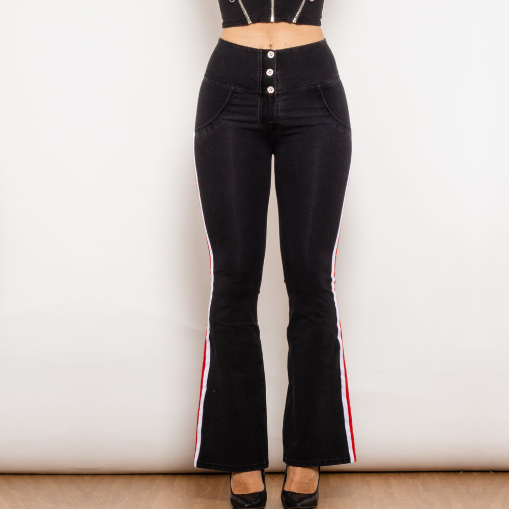 Shascullfites Melody Flared Butt Lifting Jeggings