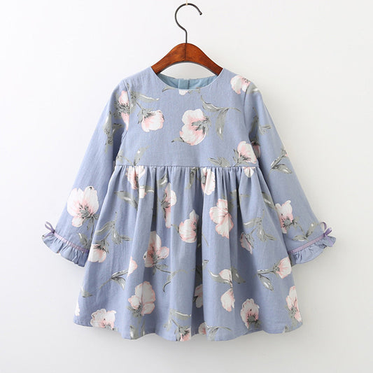 Girls Cotton Princess Dress