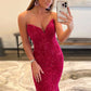 Sequined Evening Gown