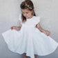 Lotus Leaf Little Girl's Dress