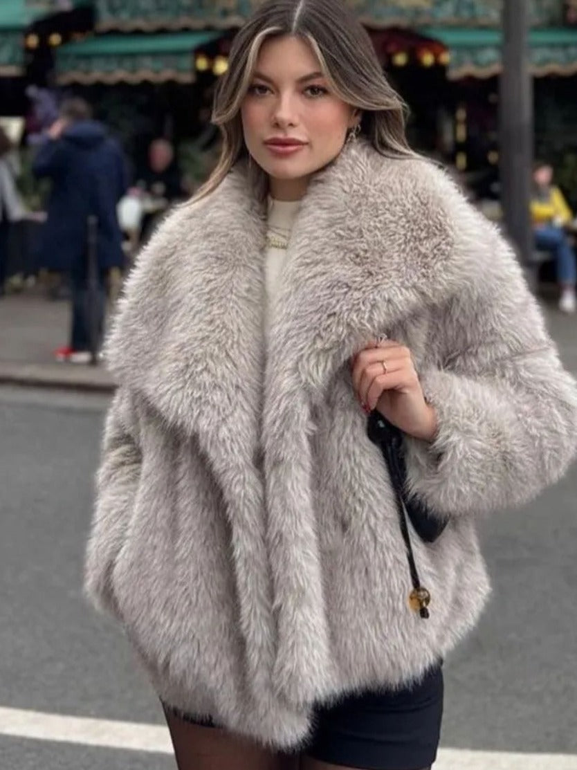 Women's Plush Coat