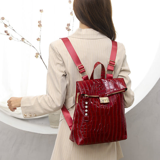 Soft Leather Backpack