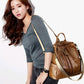 Leather Travel Backpack