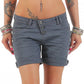 Casual Fitted Cotton Shorts