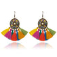Large  Tassel Sunflower Earrings