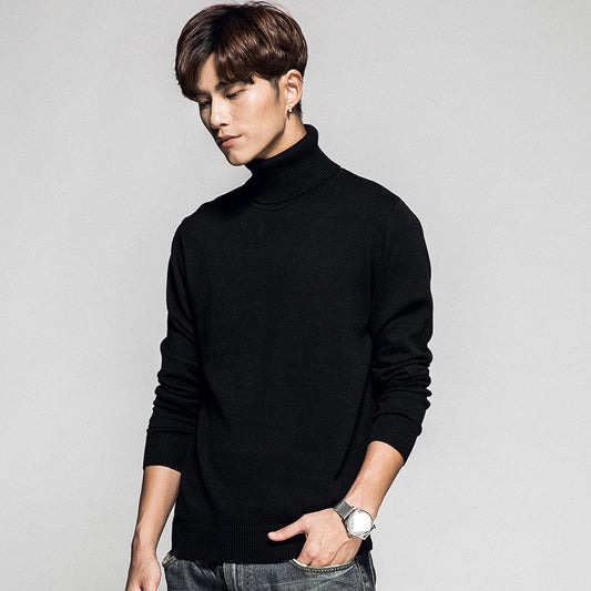 Men's Base Wool Turtleneck